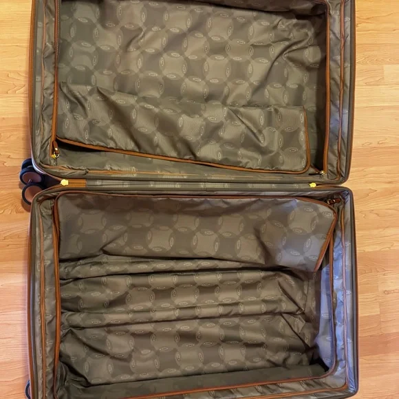 BRIC’S Firenze Designer Luggage – 32” Large Spinner Cream Color, USED - Picture 13 of 15